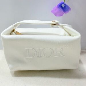 Dior Beauty Canvas Cosmetic Bag